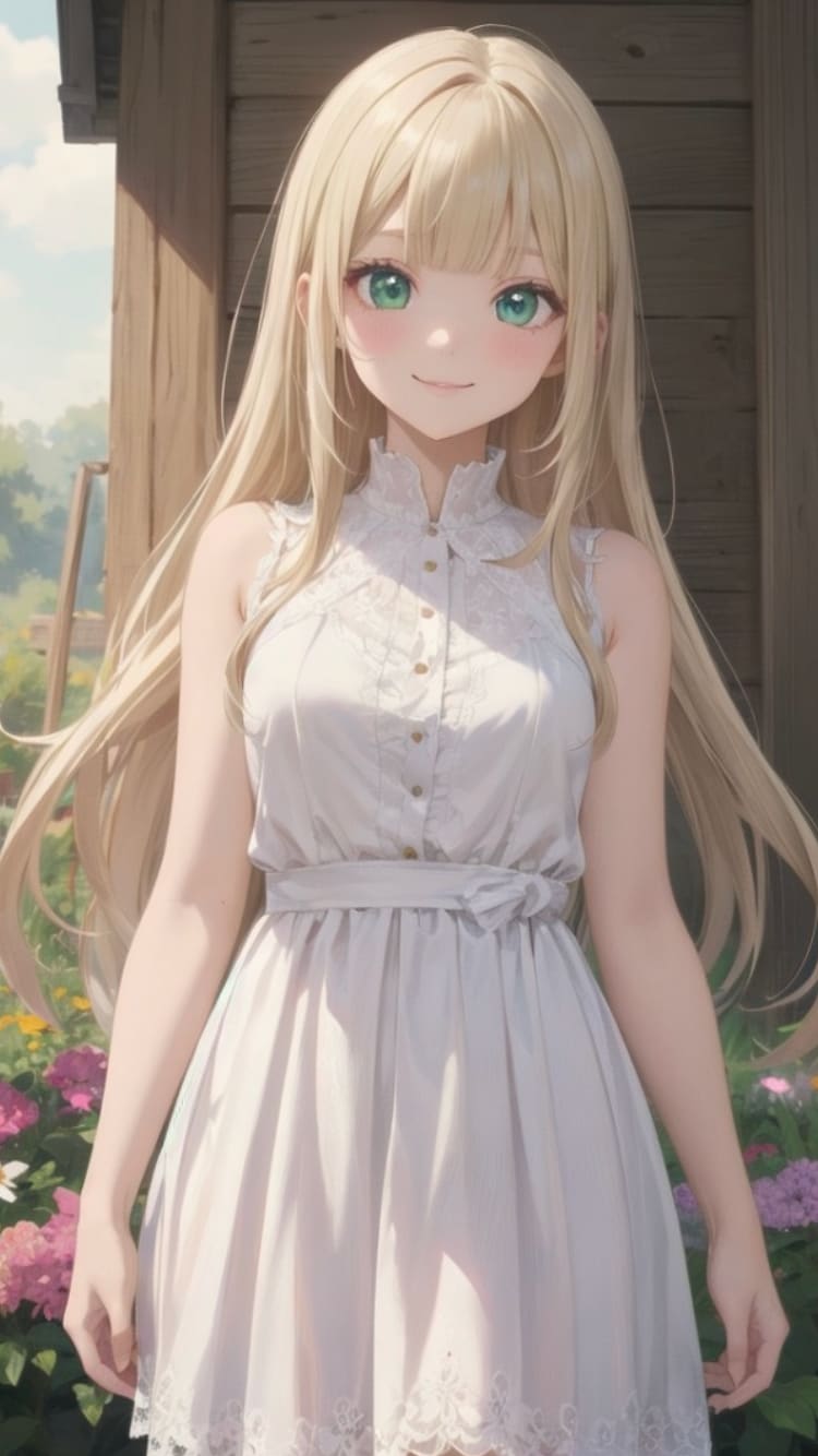 白いワンピース | の人気AIイラスト・グラビア