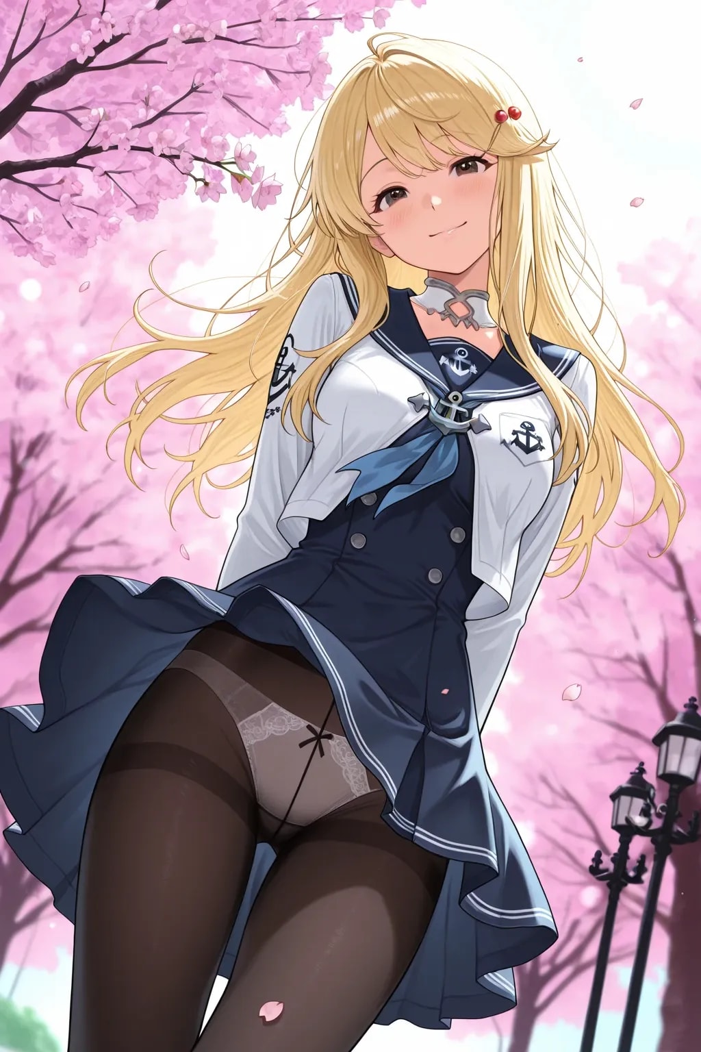 もう一つの世界線(春、桜吹雪)