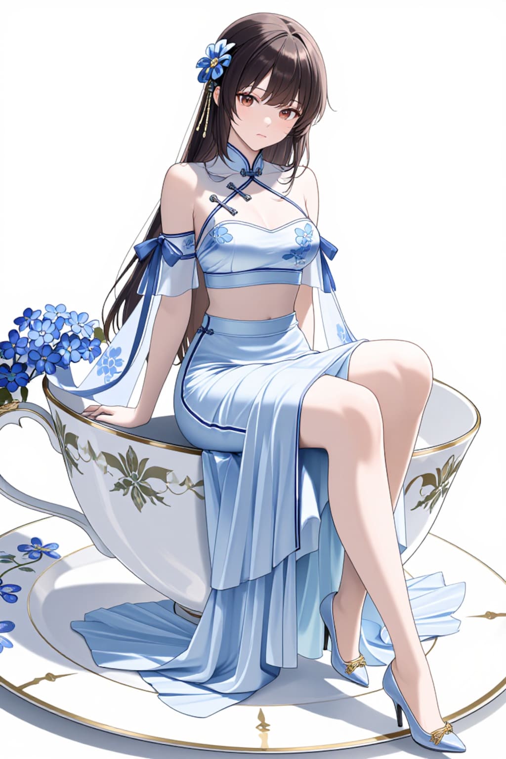 小さい女性