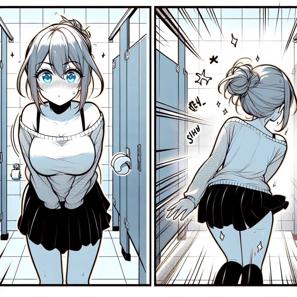 化粧室で二人きり(20)