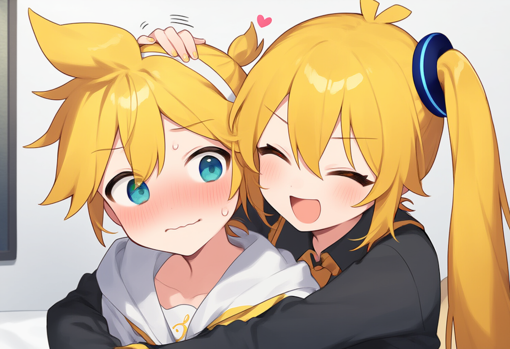 ボーカロイド　れんきゅんがよしよしされるだけ　（ネル版）