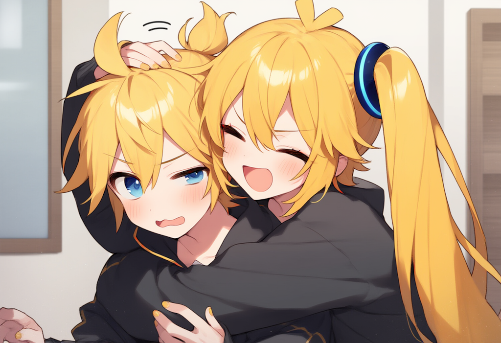 ボーカロイド　れんきゅんがよしよしされるだけ　（ネル版）