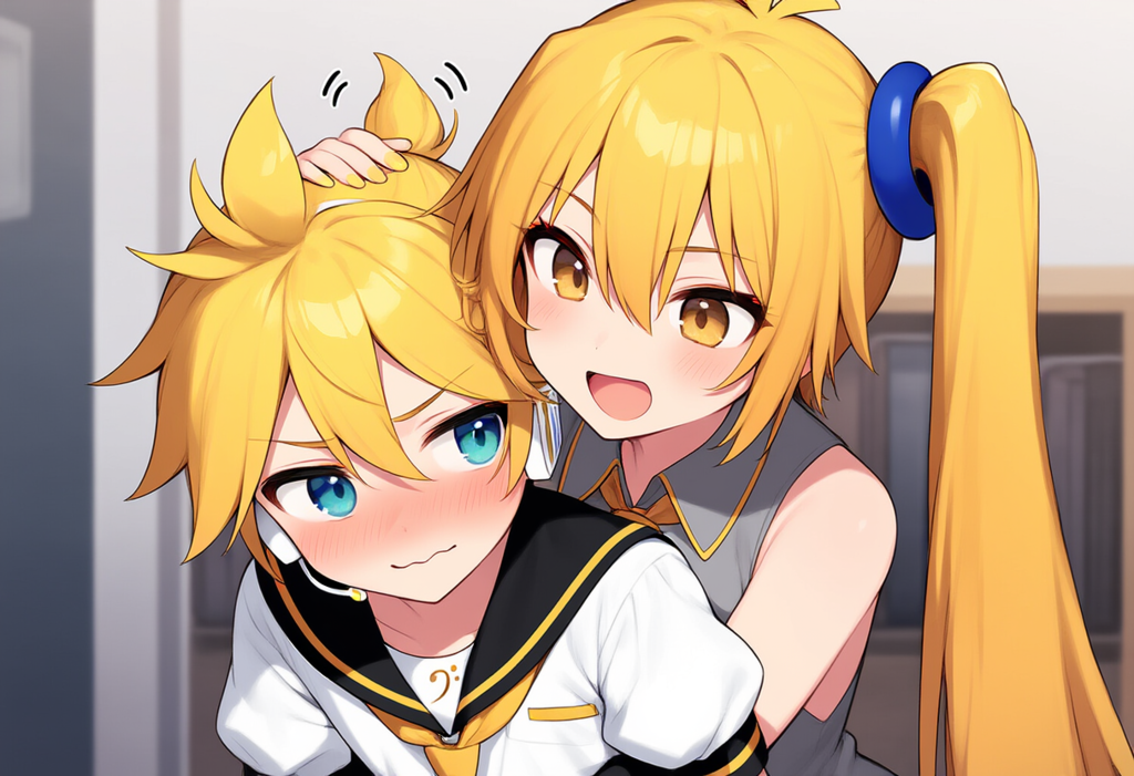 ボーカロイド　れんきゅんがよしよしされるだけ　（ネル版）