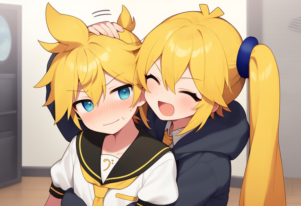 ボーカロイド　れんきゅんがよしよしされるだけ　（ネル版）