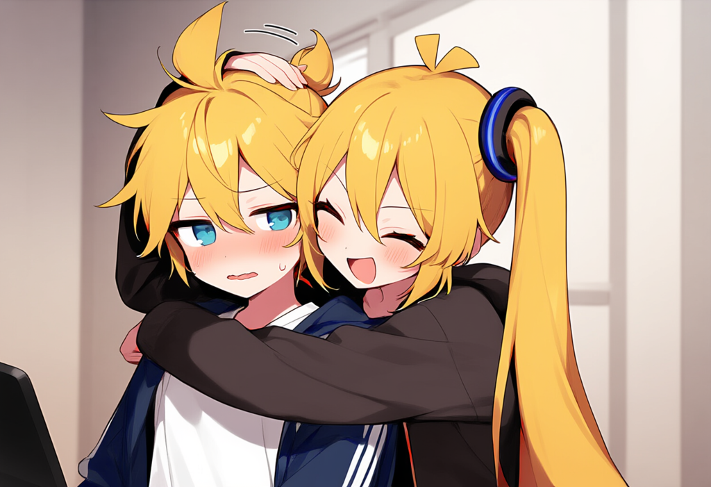 ボーカロイド　れんきゅんがよしよしされるだけ　（ネル版）
