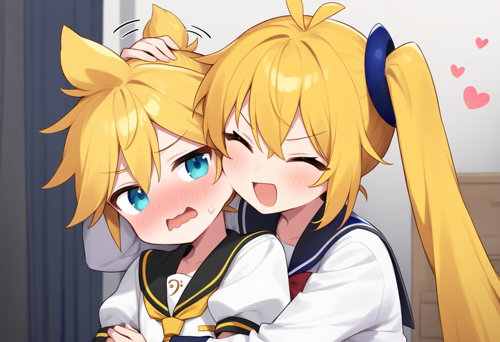 ボーカロイド　れんきゅんがよしよしされるだけ　（ネル版）