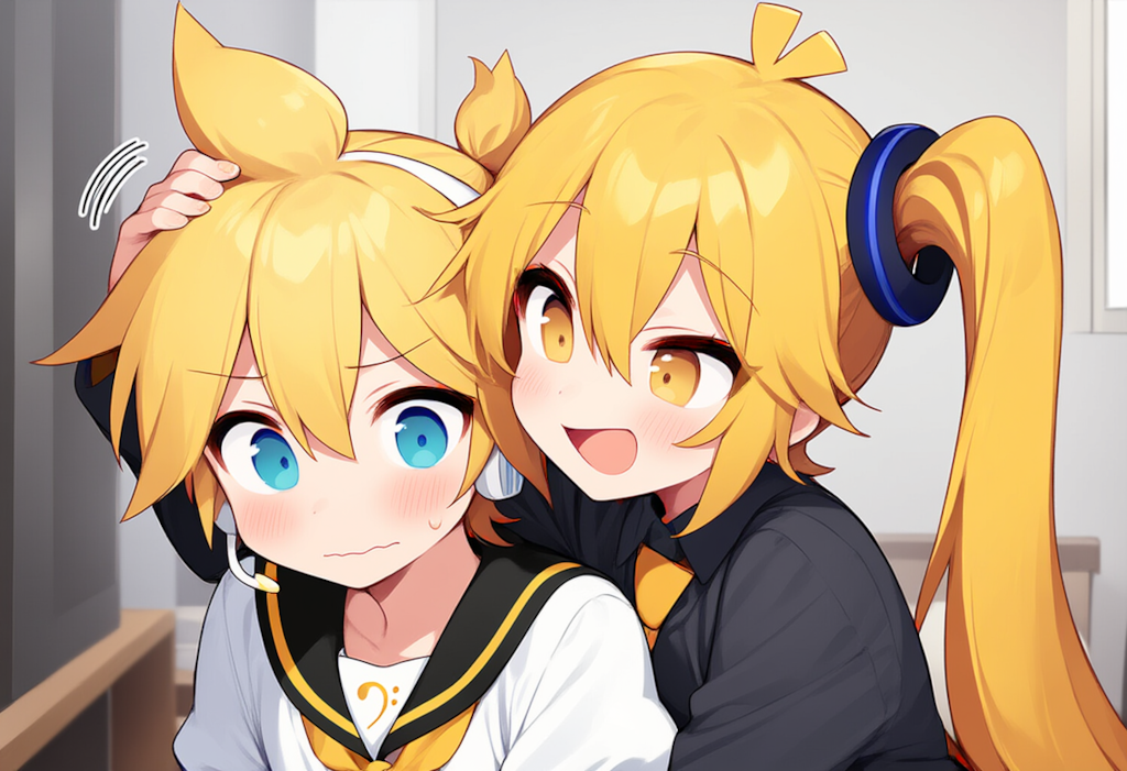 ボーカロイド　れんきゅんがよしよしされるだけ　（ネル版）