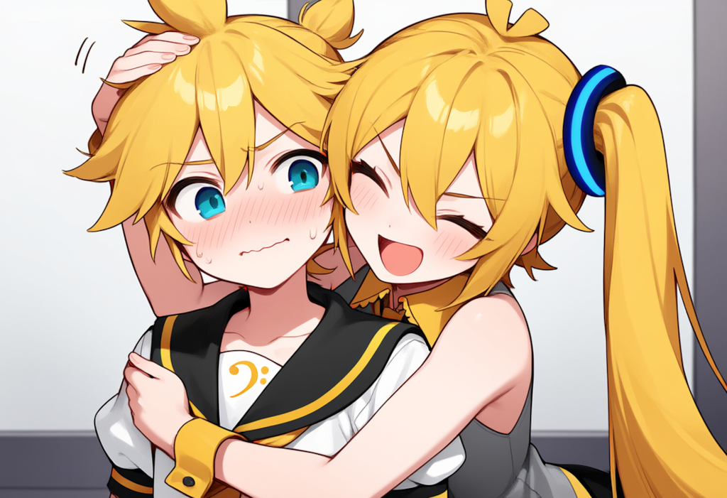 ボーカロイド　れんきゅんがよしよしされるだけ　（ネル版）
