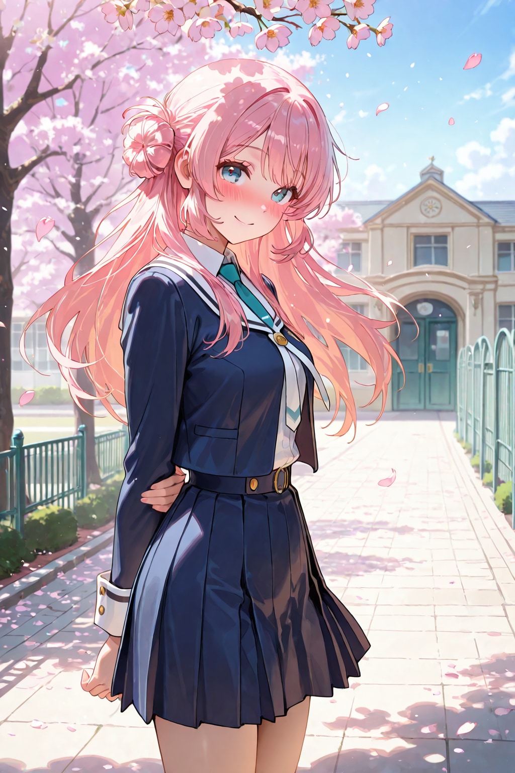 school entrance ceremony