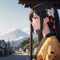 横顔 2枚目