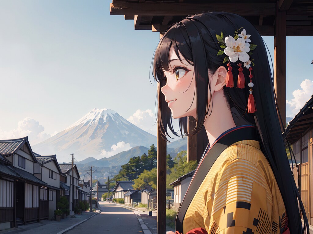 横顔