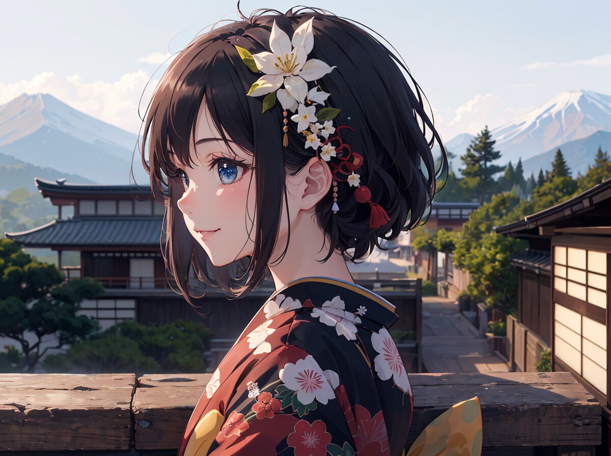横顔
