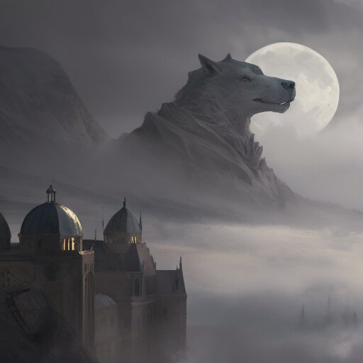 満月に現るモノ | の人気AIイラスト・グラビア