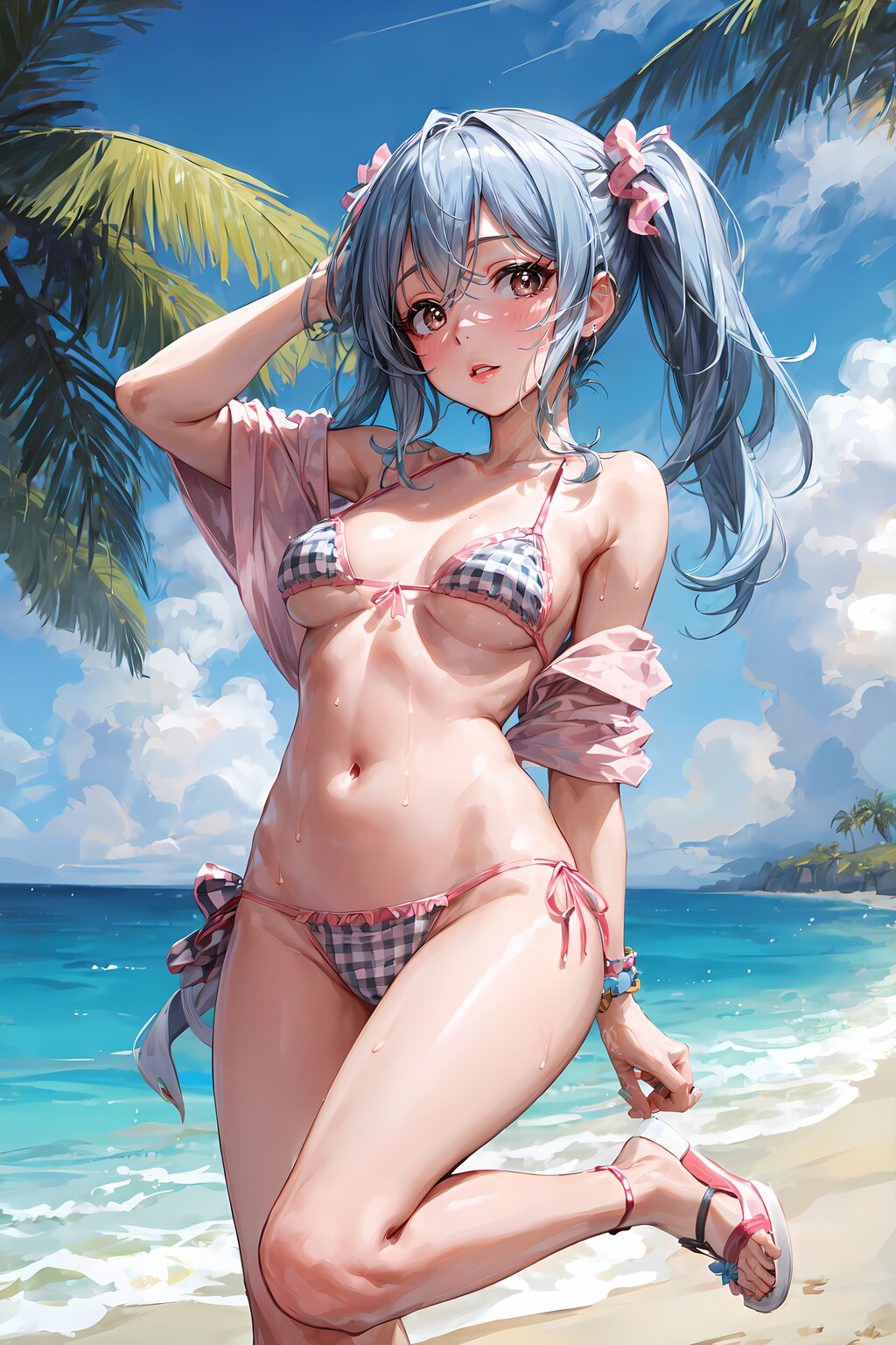 今日の水着枠
