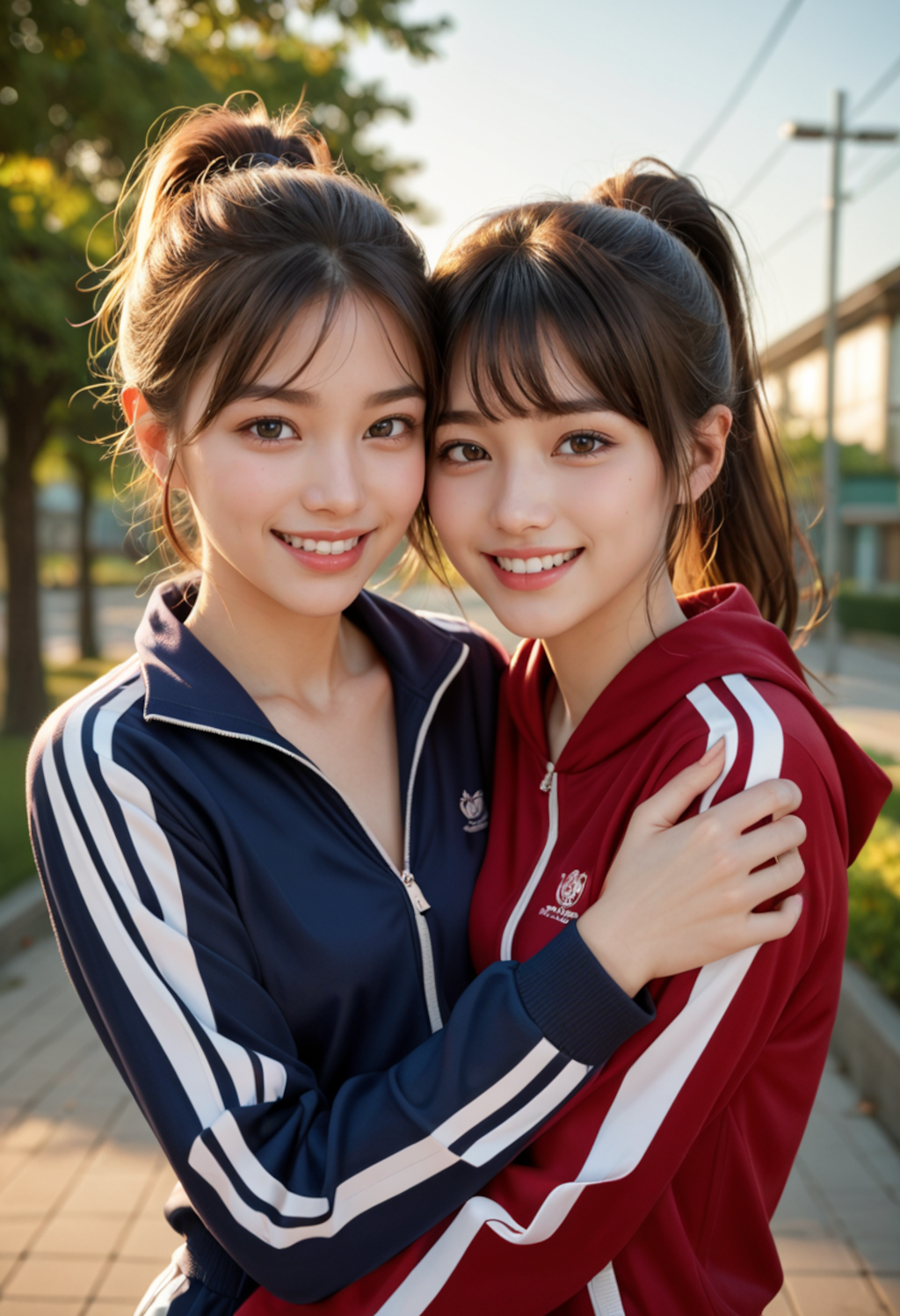 ジャージ女子02