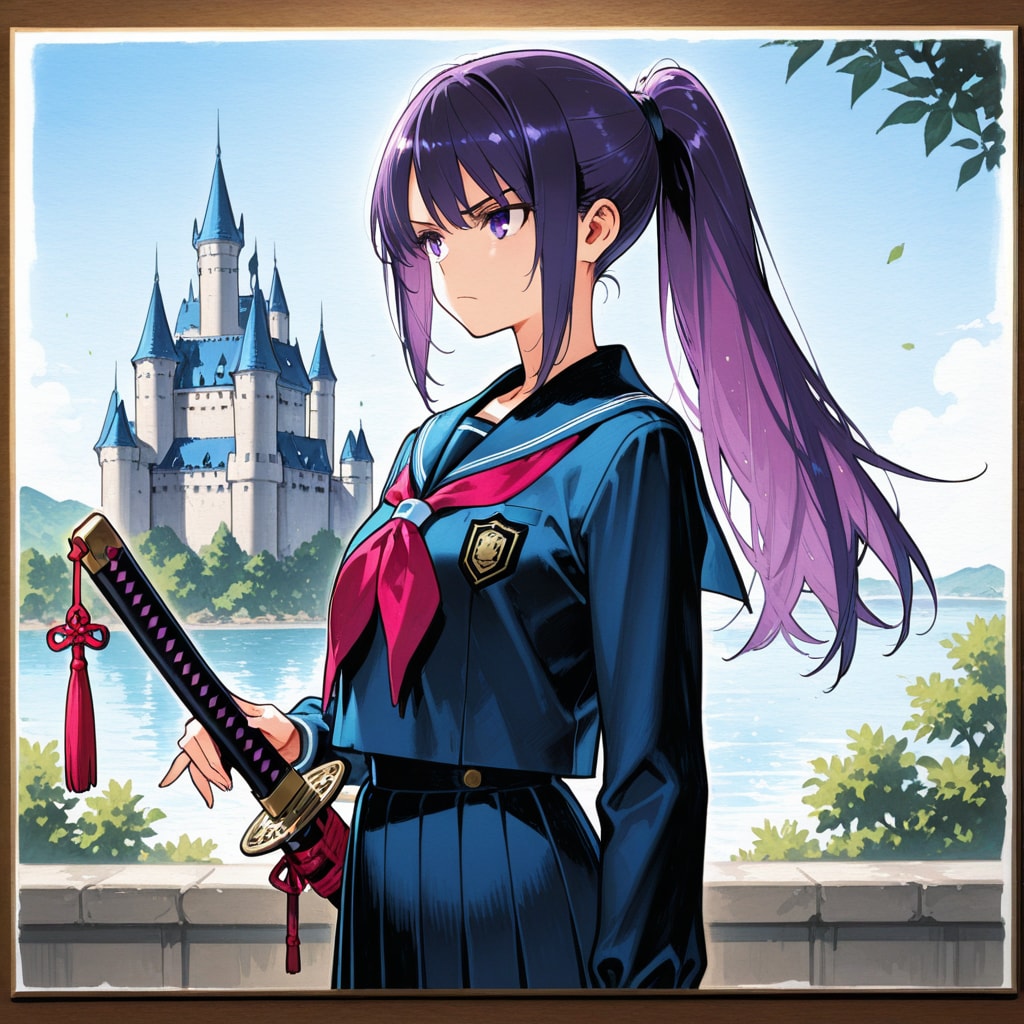 制服の剣士たち