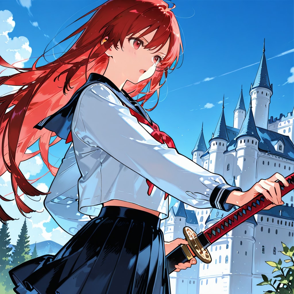 制服の剣士たち