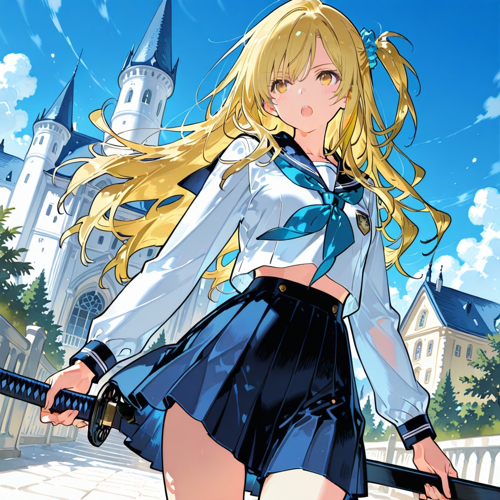 制服の剣士たち