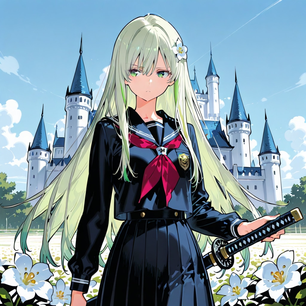 制服の剣士たち