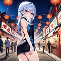 夜の中国の街をぶらり 2枚目