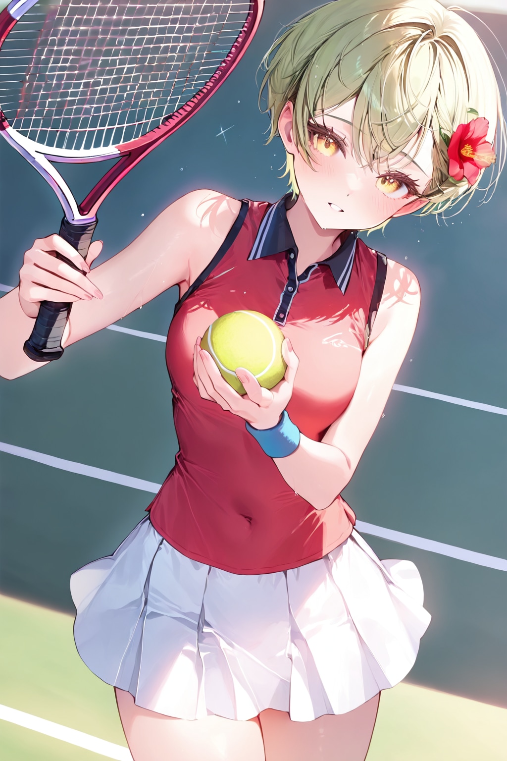 テニス女子