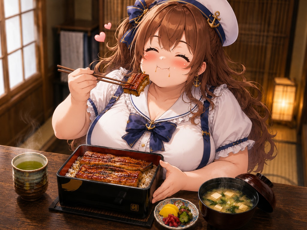 鰻重食べる