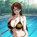 岡田ユリコ×Pornhubビキニ 4枚目