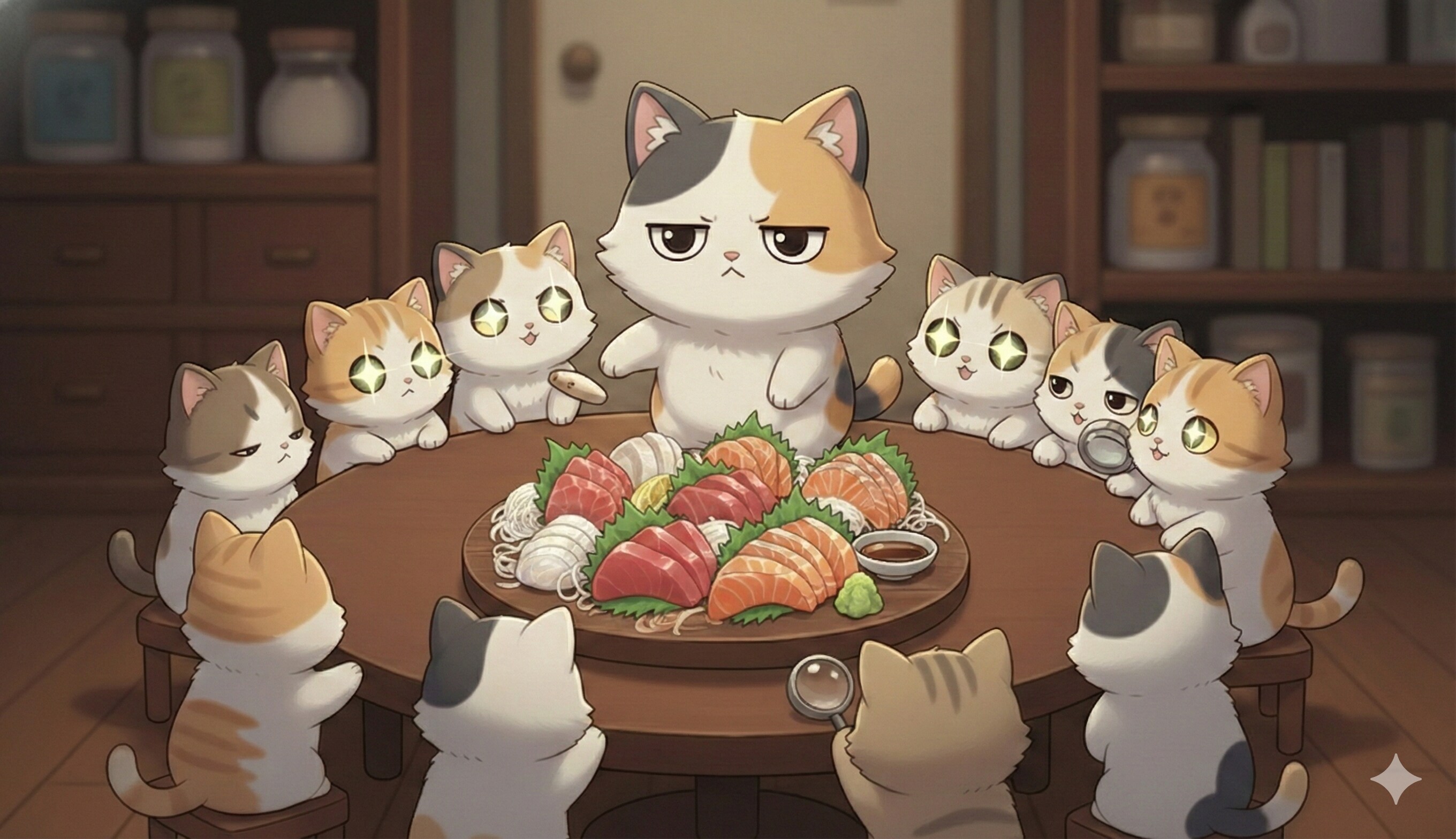 海の宝石箱にゃー！ | の人気AIイラスト・グラビア