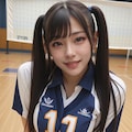バレー部の妹ちゃん 2枚目