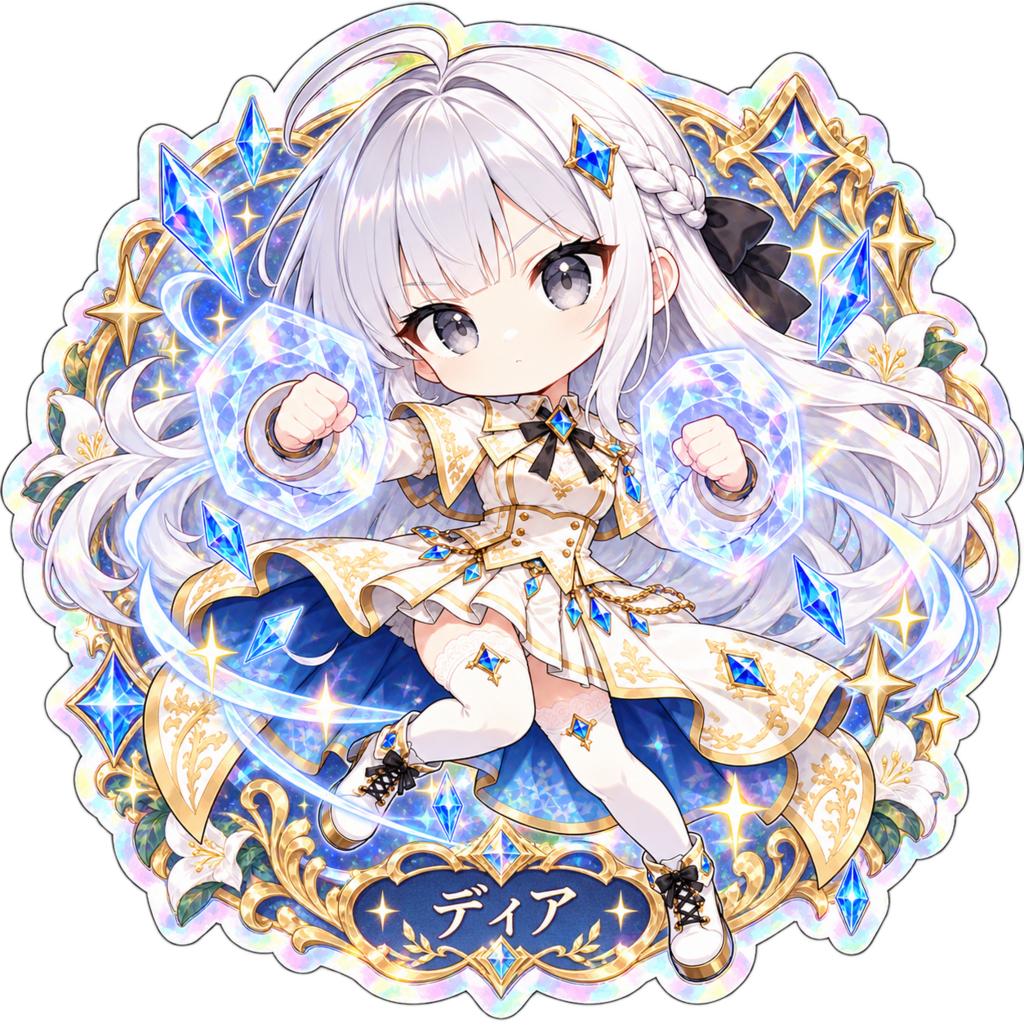 ちびキャラシール