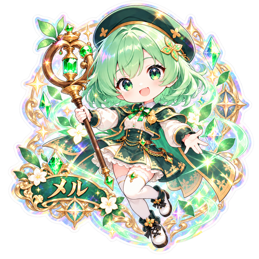 ちびキャラシール