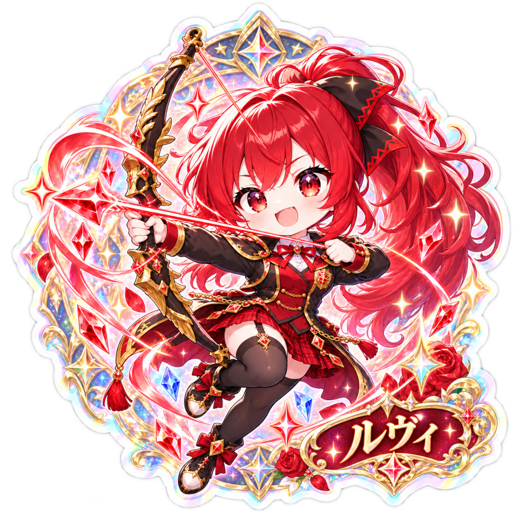 ちびキャラシール