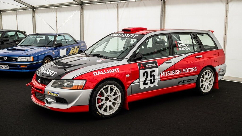 ランサーエボリューションワゴンラリーカー