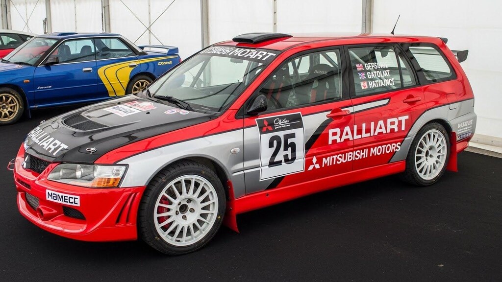 ランサーエボリューションワゴンラリーカー
