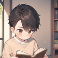 読書中 4枚目
