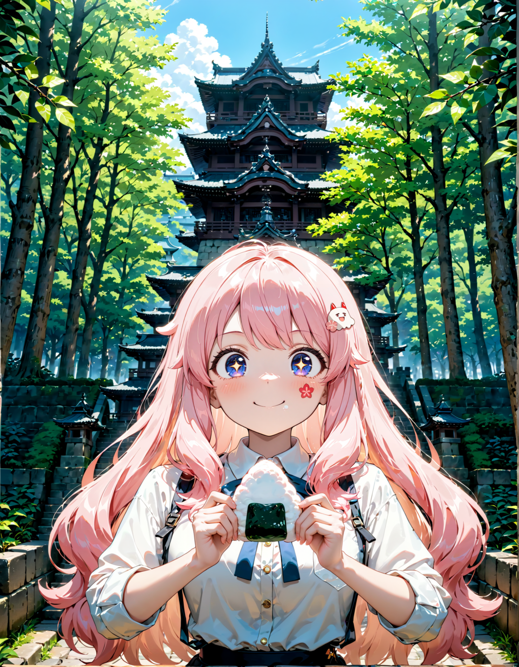 今日は城の日。天塩 塩むすびの日。シールの日　その３