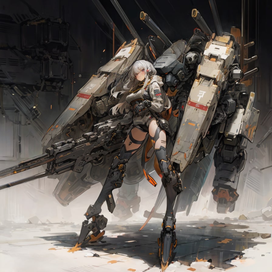 Girl and Robot1077 | の人気AIイラスト・グラビア