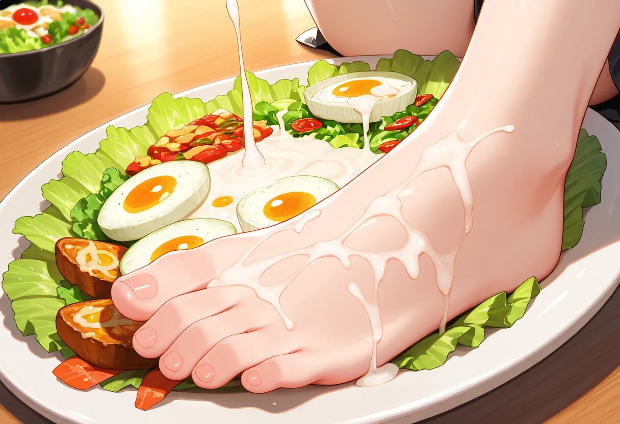 足ザーサラダ