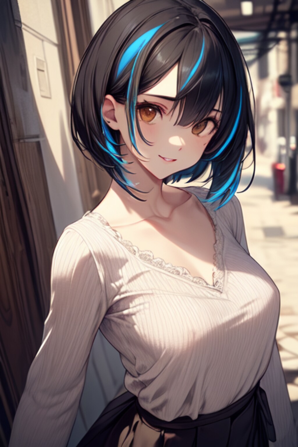 girl on street