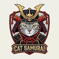 猫侍ロゴマーク 2枚目
