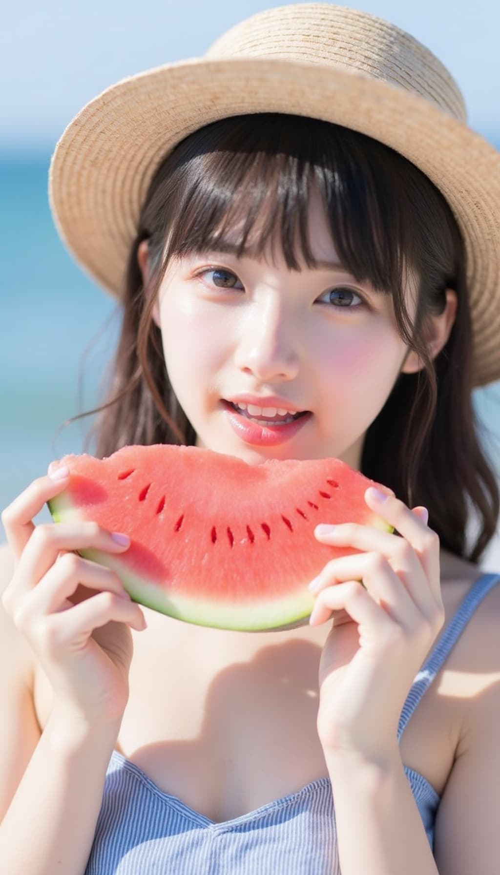 スイカ食べたい