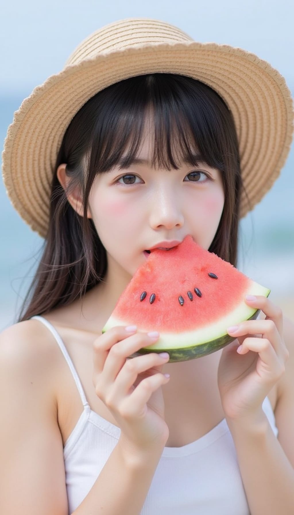 スイカ食べたい