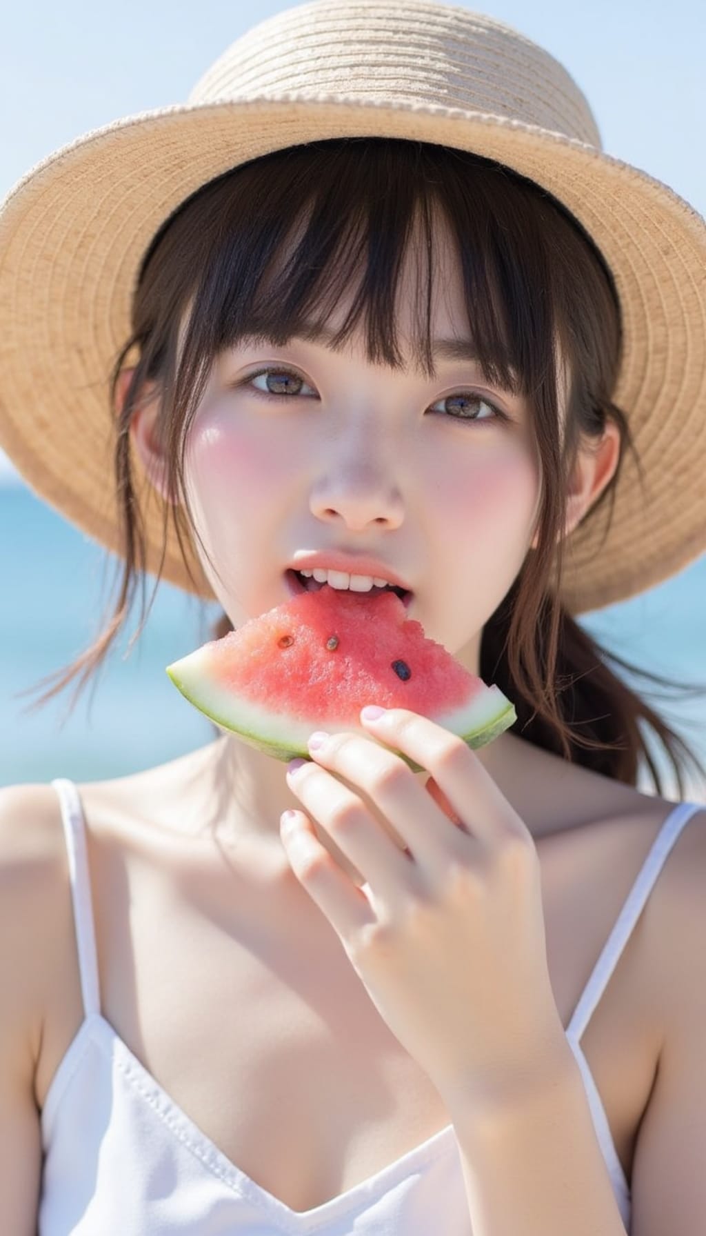 スイカ食べたい