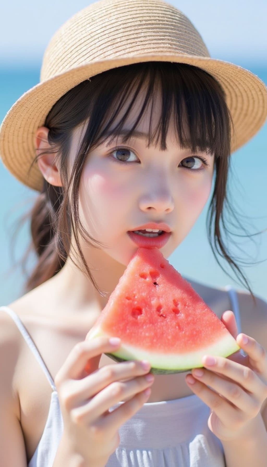 スイカ食べたい