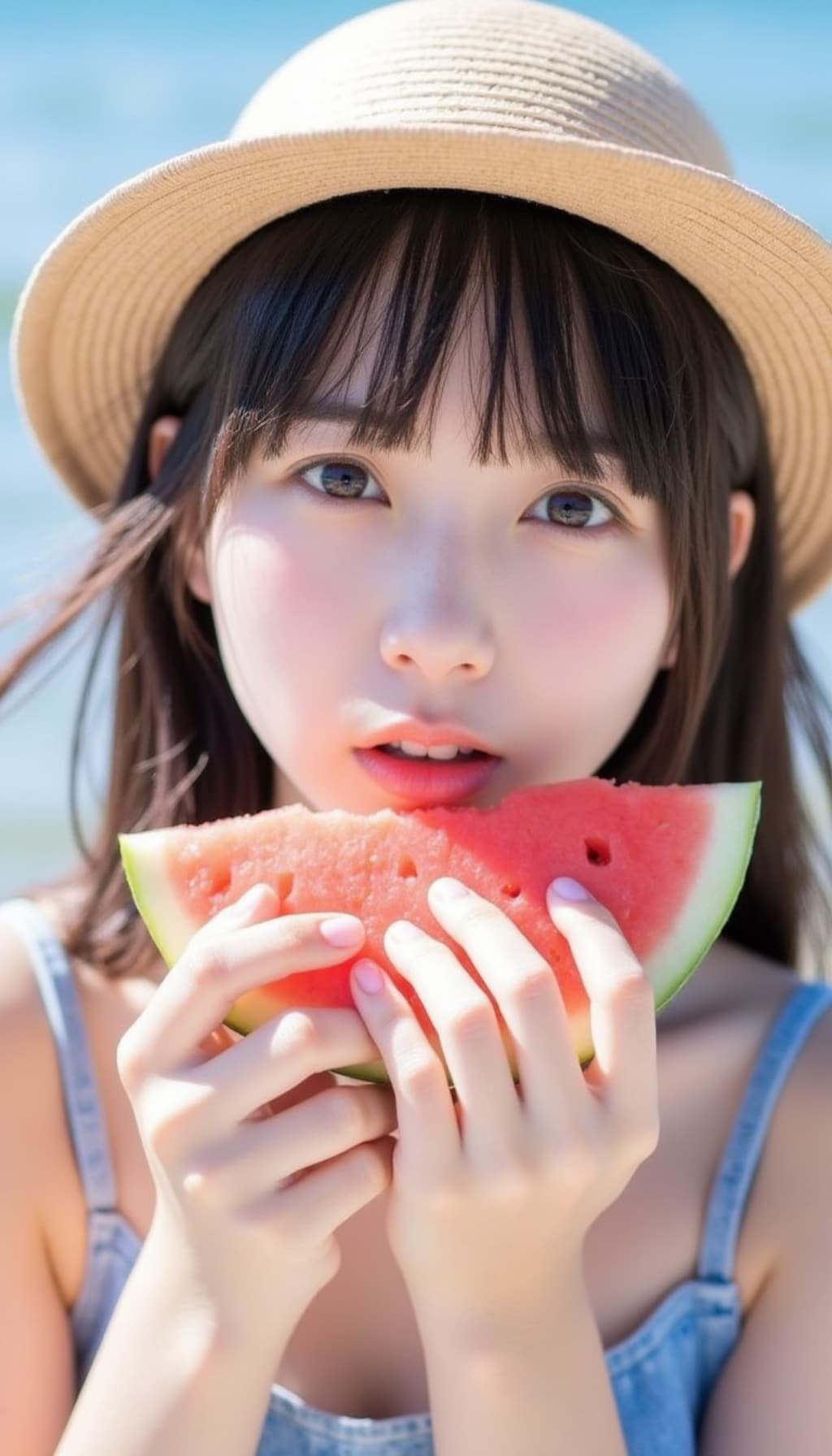 スイカ食べたい