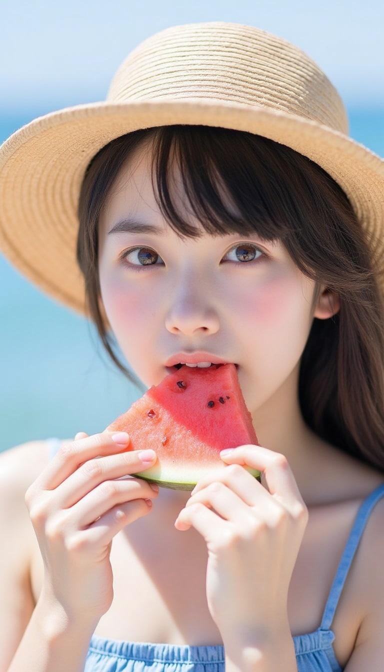 スイカ食べたい
