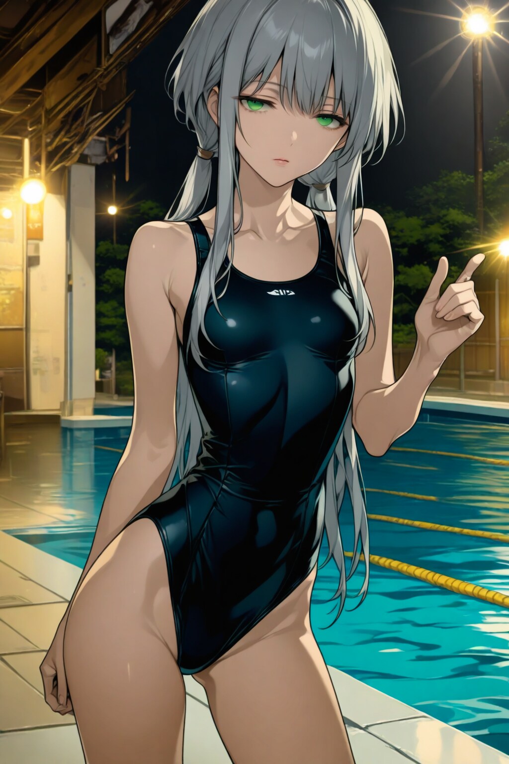ジト目