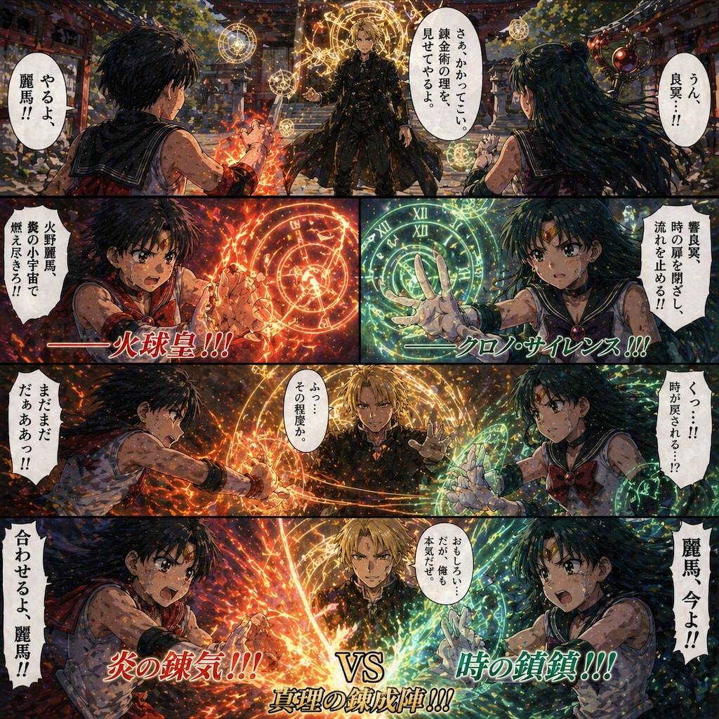 麗馬と良冥！2期第5話