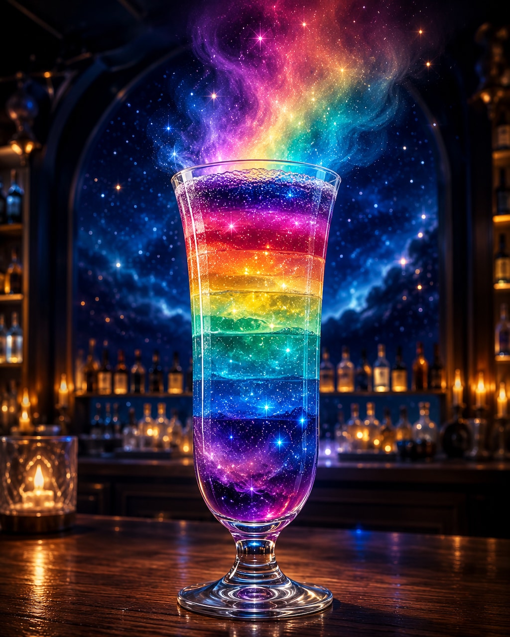星空グミとレインボーカクテル