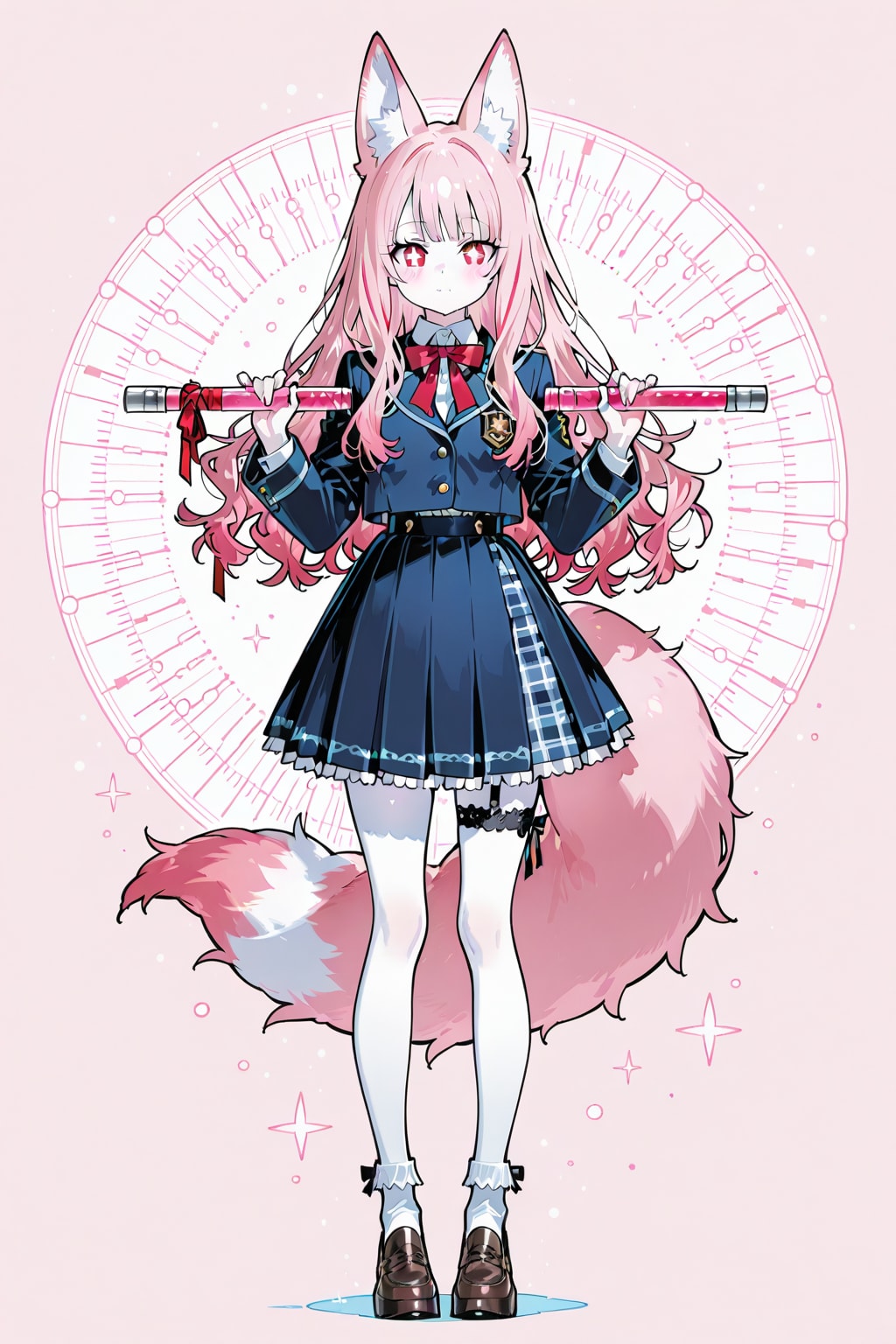 今日の狐耳娘